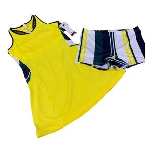 FILA Tennis / Pickleball Dress w/Shorts NEW WITH TAGS size L